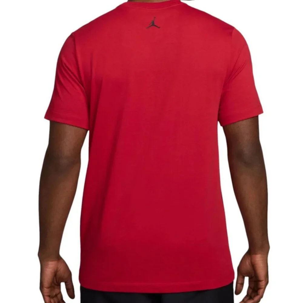 NWT Men's Jordan Brand Dunk Tee (Comic) Red FZ1939-687 (Size XXL)